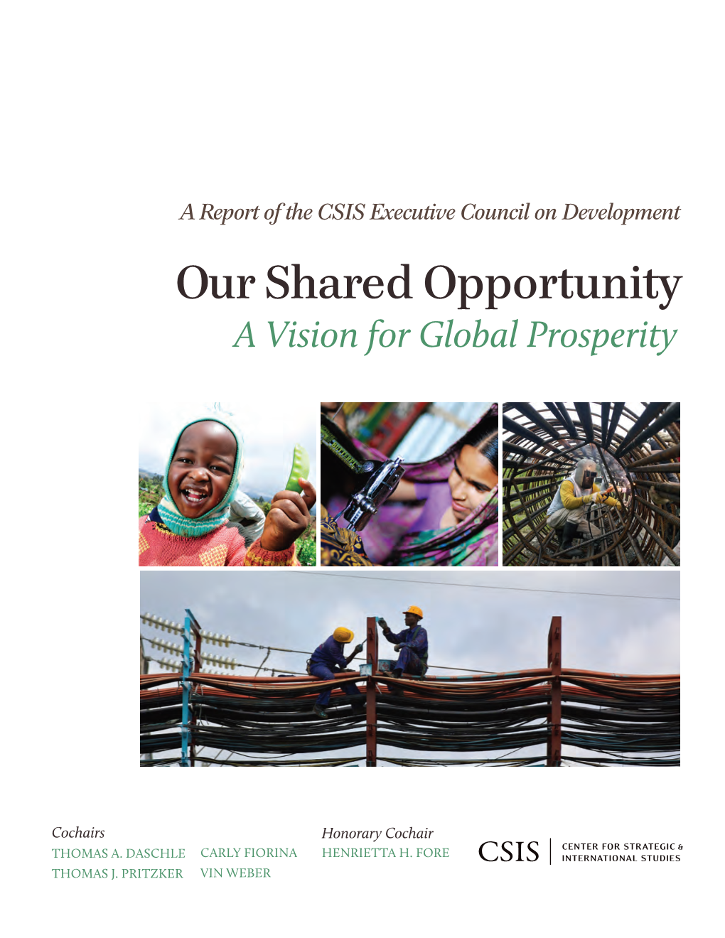 Our Shared Opportunity: a Vision for Global Prosperity