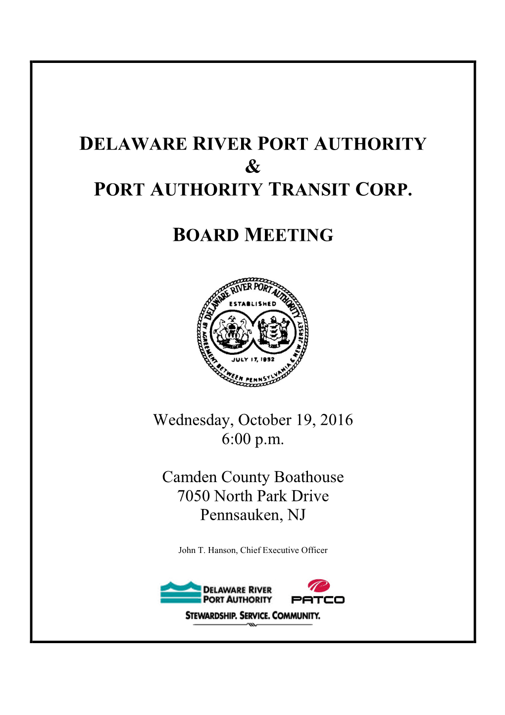 Delaware River Port Authority Port Authority