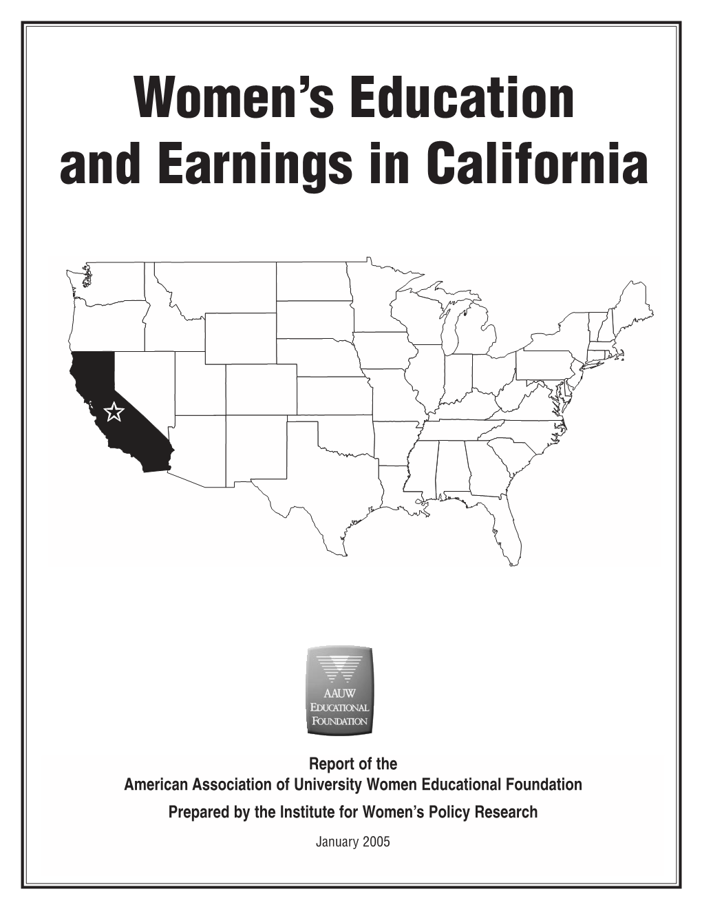 Women's Education and Earnings in California