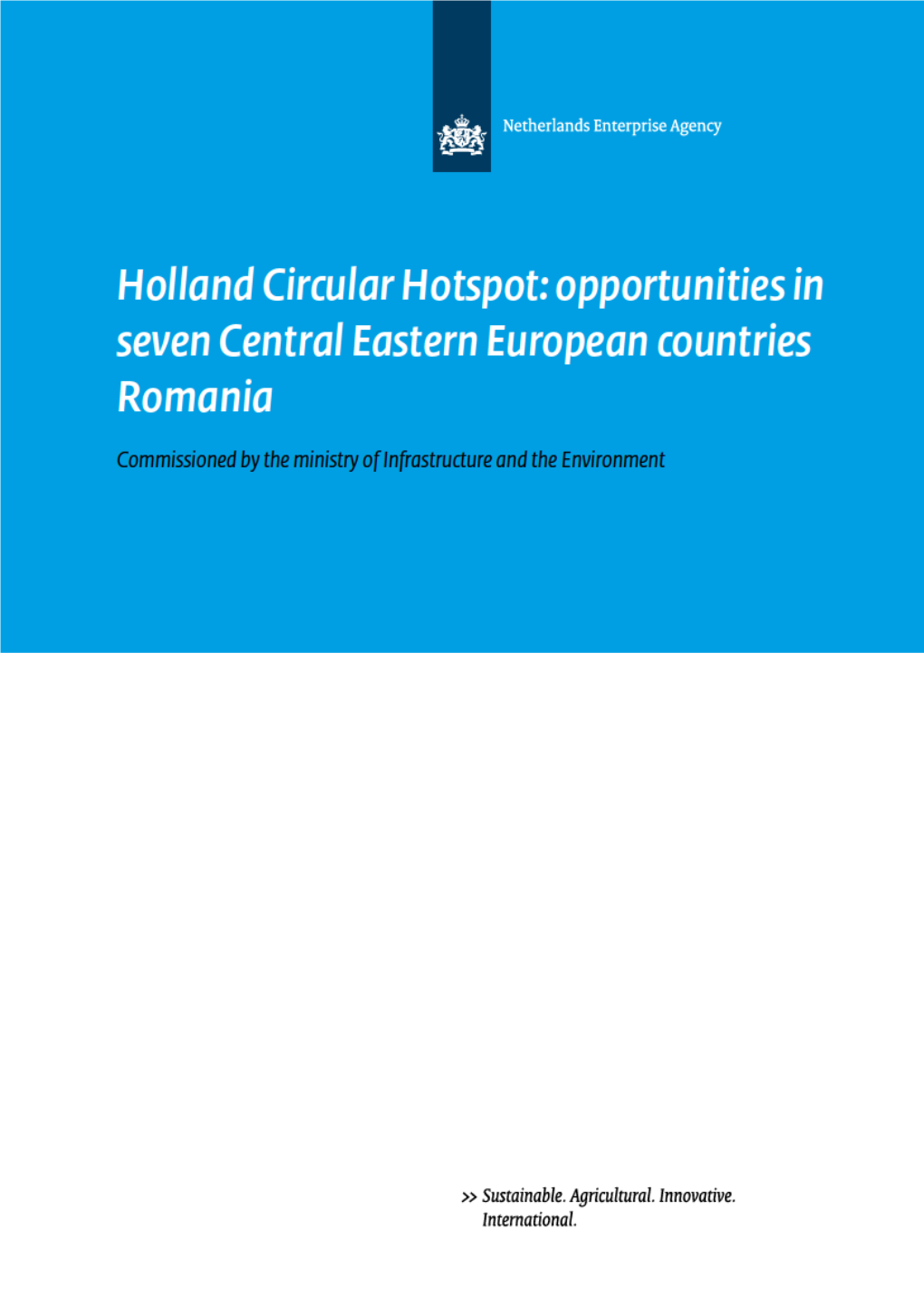 Holland Circular Hotspot: Opportunities in Seven Central Eastern European Countries