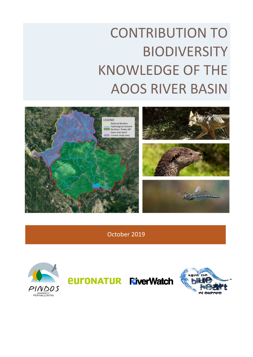 Study: Contribution to Biodiversity Knowledge of the Aoos River Basin