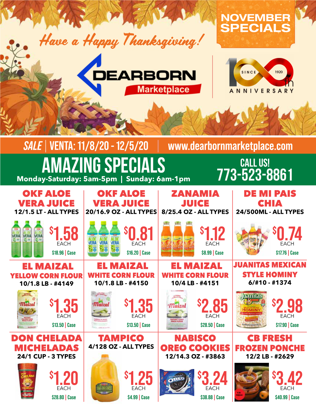 Amazing Specials