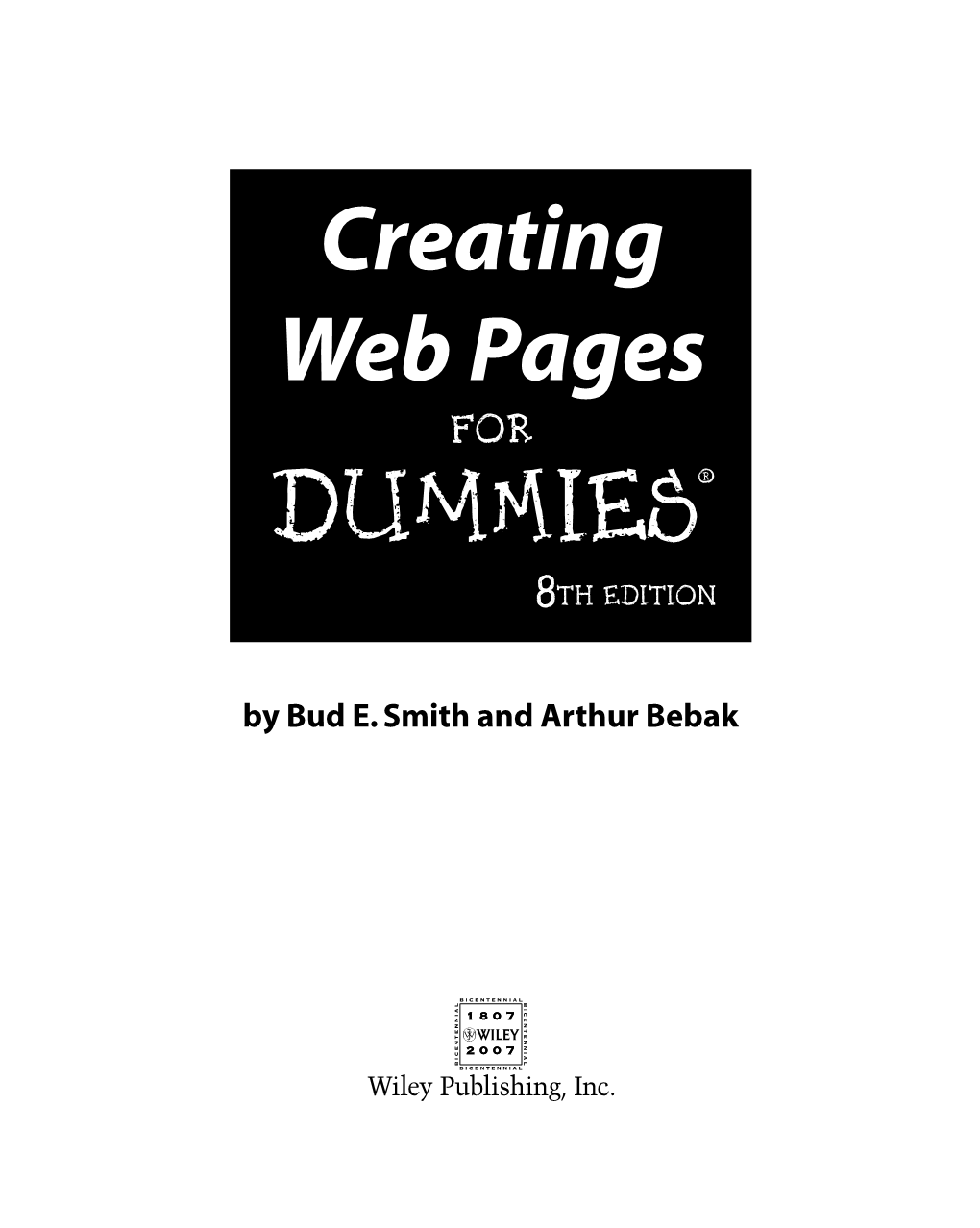 Creating Web Pages for Dummies (ISBN