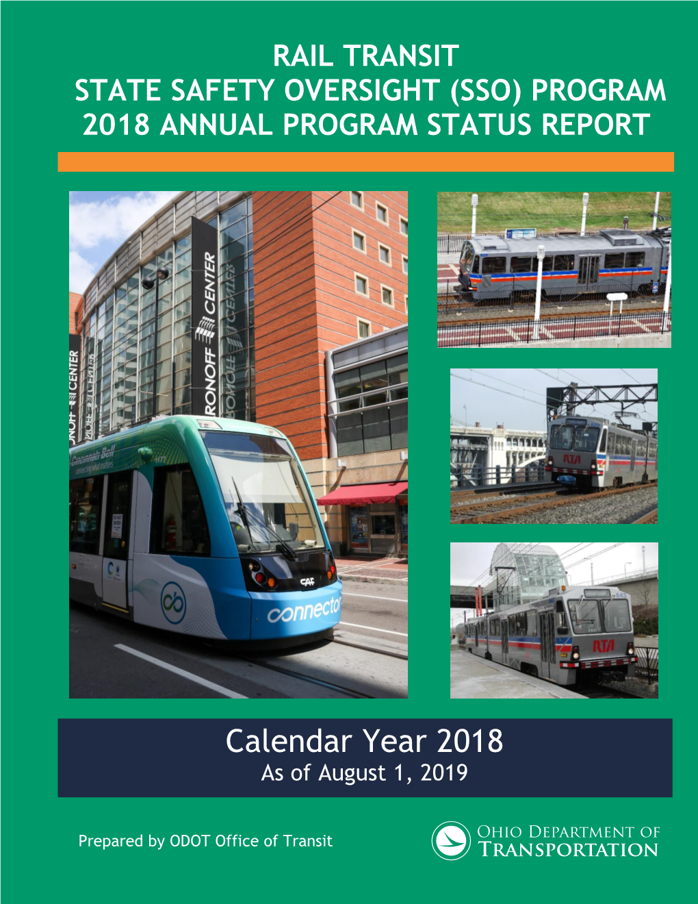 Calendar Year 2018 As of August 1, 2019