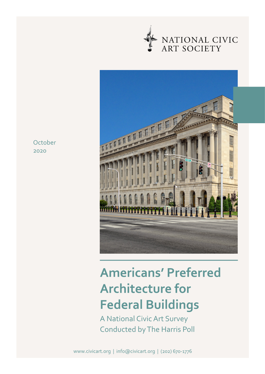 Americans' Preferred Architecture for Federal Buildings