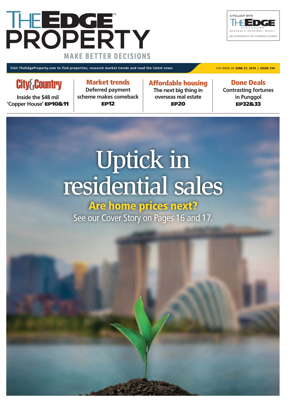 Are Home Prices Next? See Our Cover Story on Pages 16 and 17