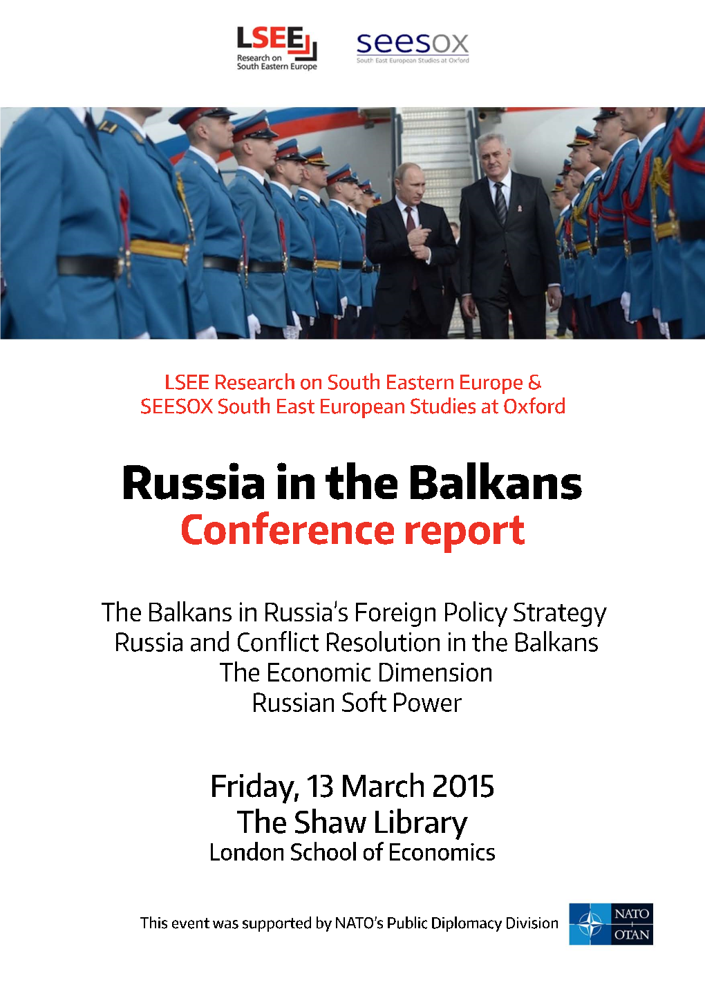 Russia in the Balkans Conference Report