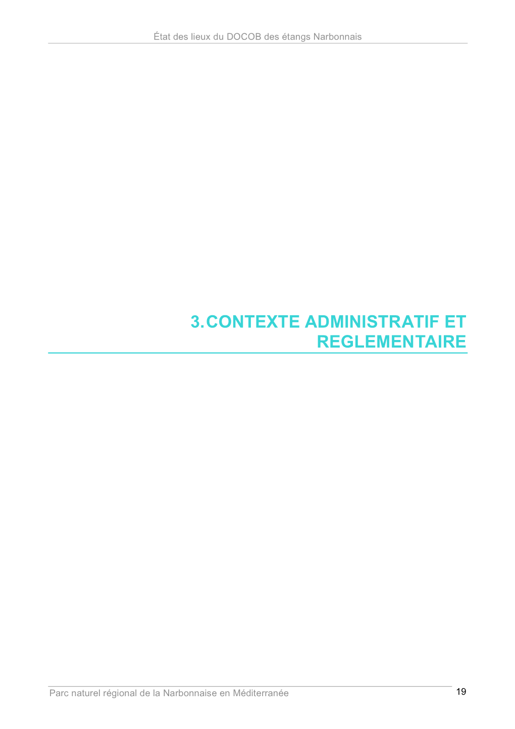 3. Contexte Administratif Et Reglementaire