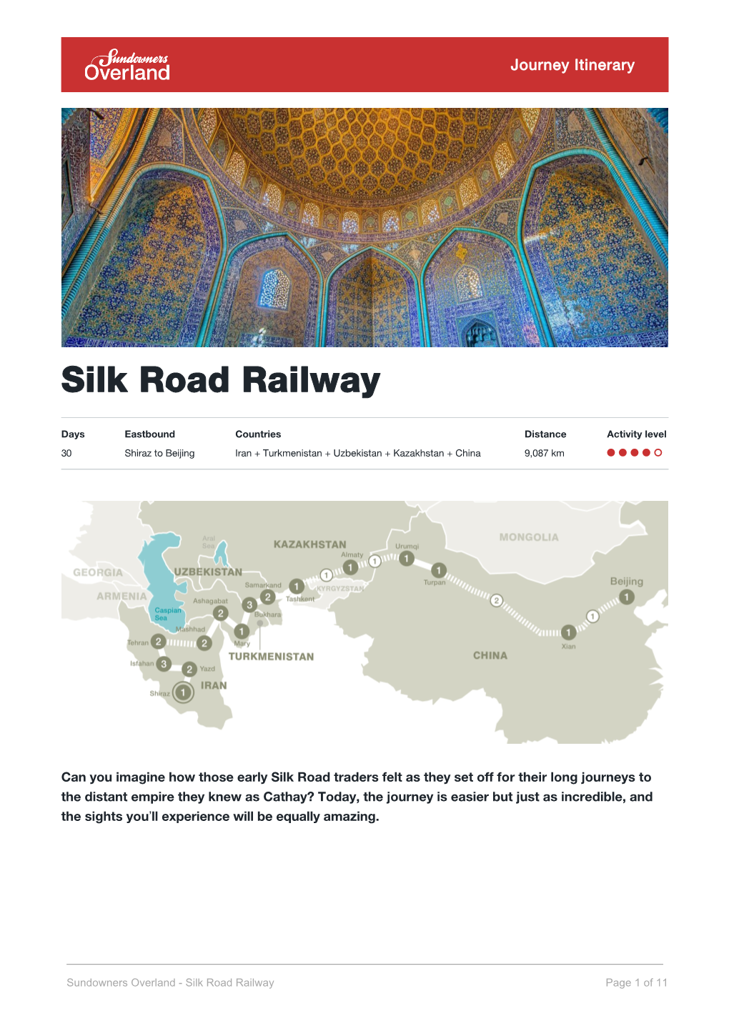 Silk Road Railway