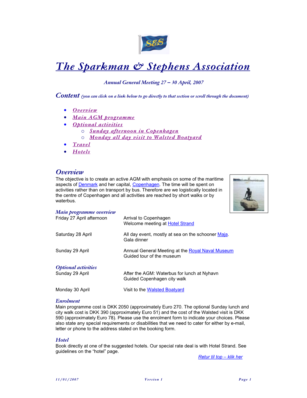 The Sparkman & Stephens Association