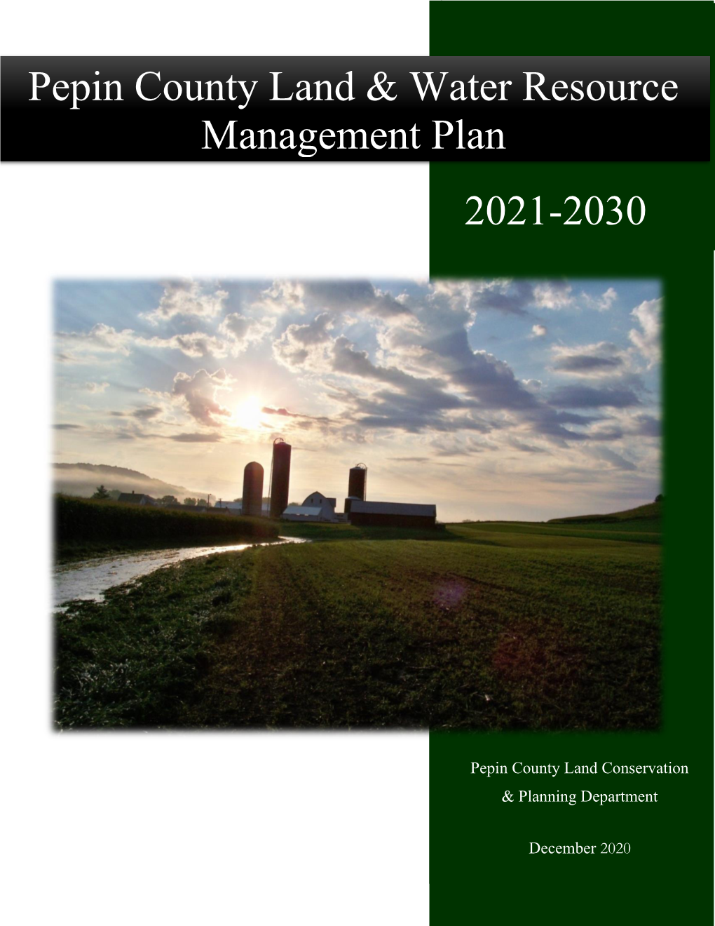 Pepin County Land & Water Resource