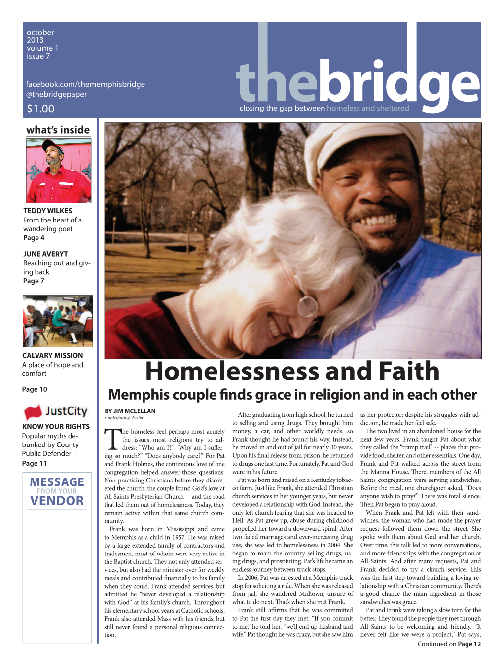 Homelessness and Faith