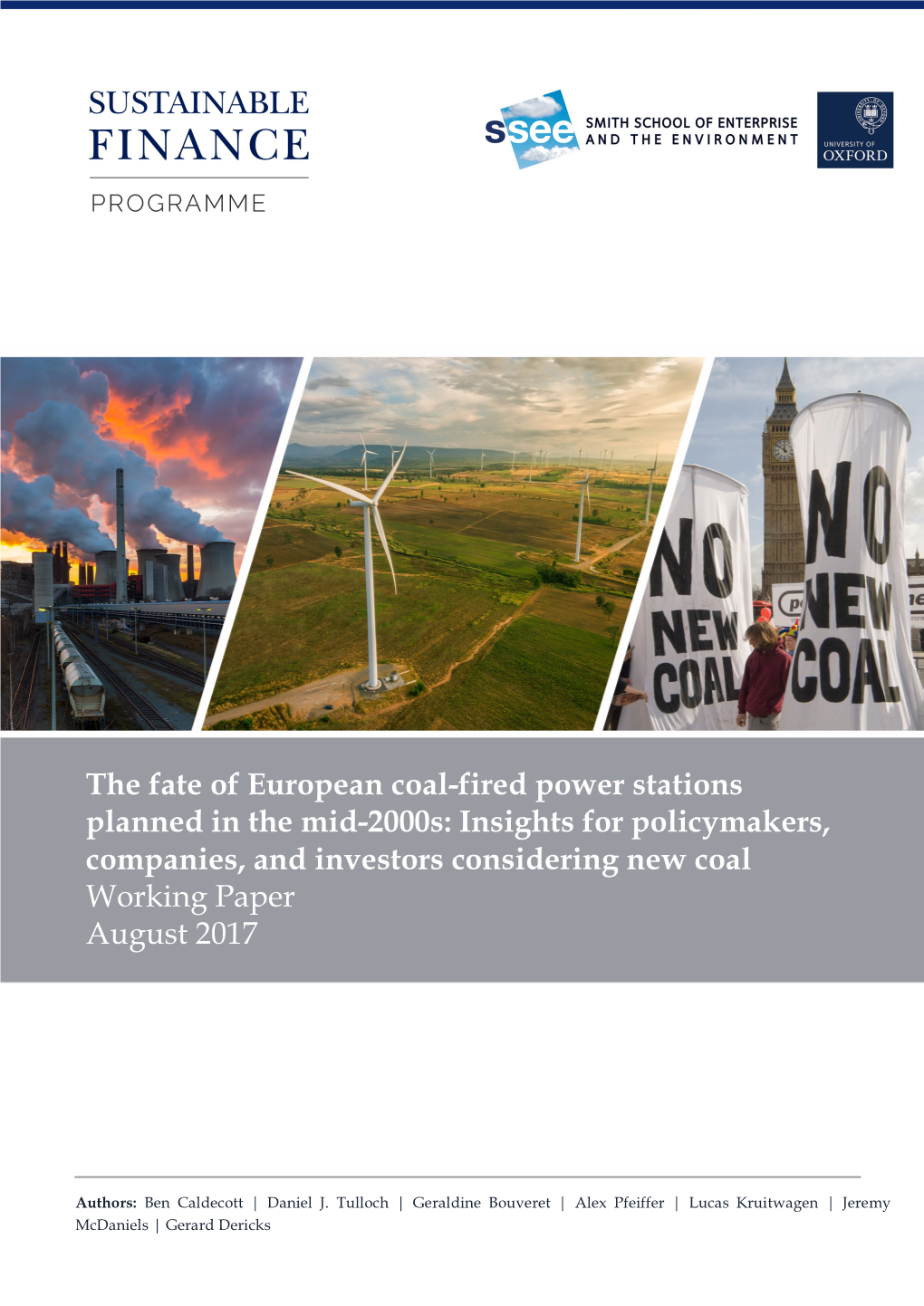 The Fate of European Coal-Fired Power Stations Planned in the Mid-2000S