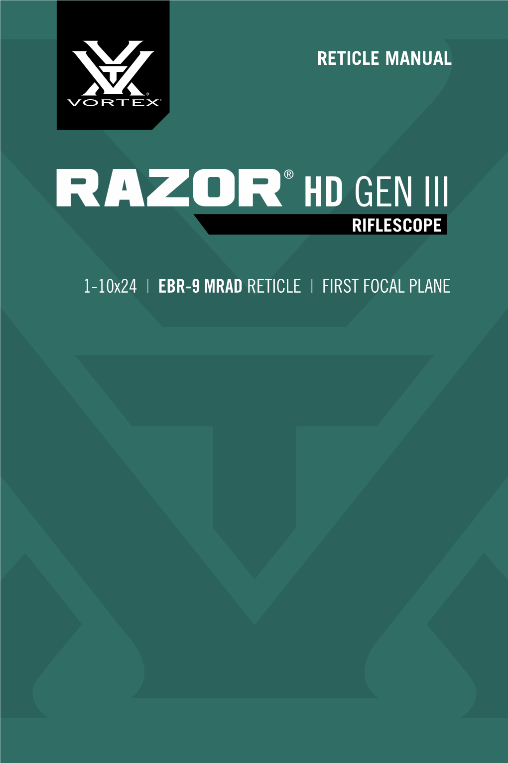 Razor® HD GEN III RIFLESCOPE