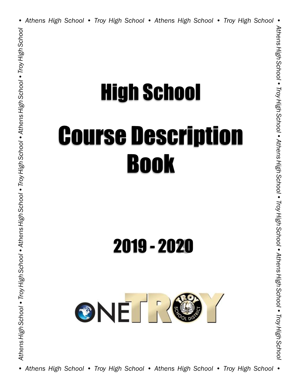 Course Description Book