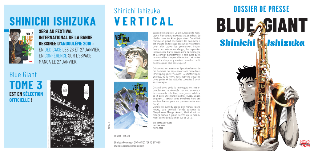 Vertical Tome 3 Shinichi Ishizuka
