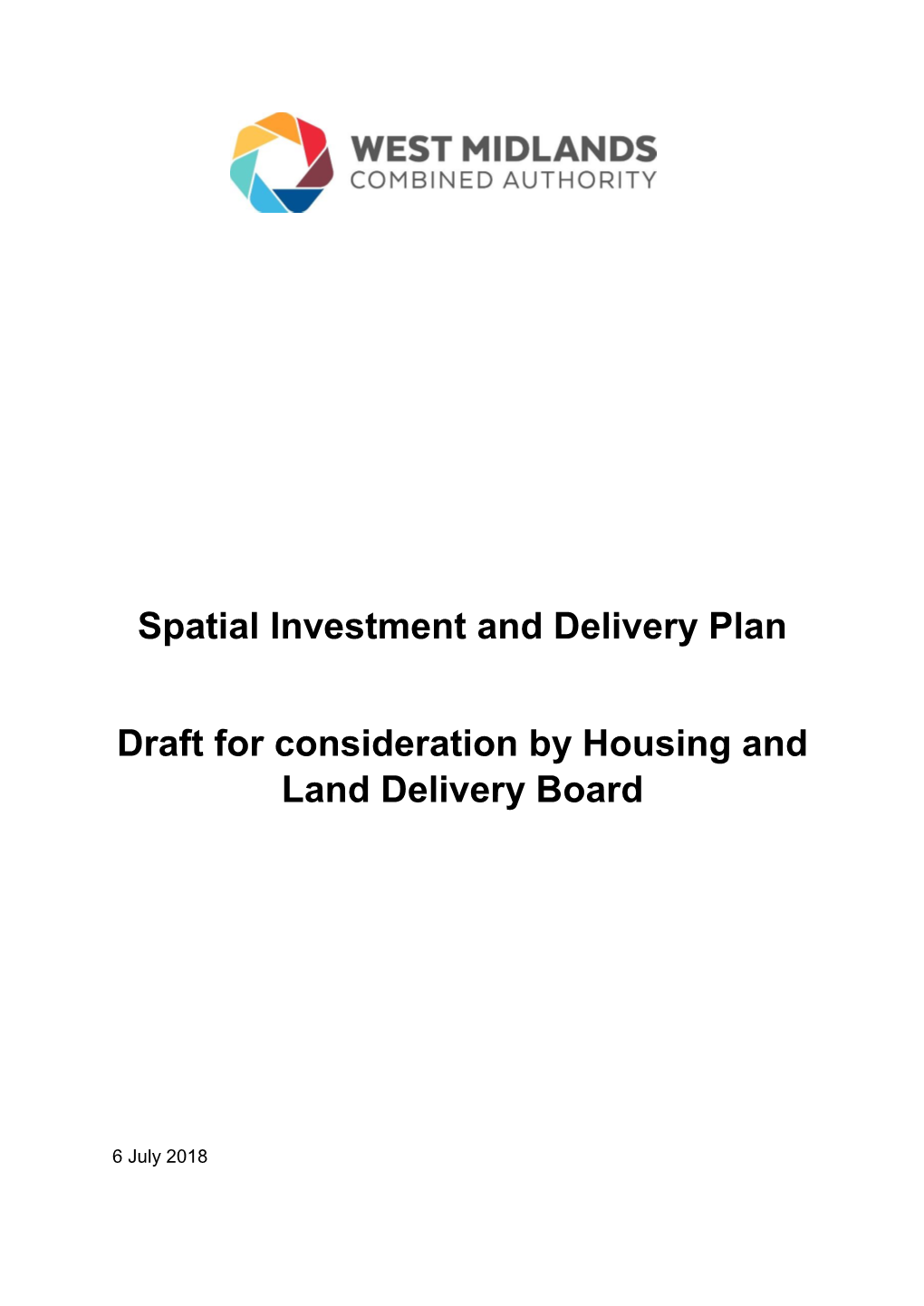 Download AD37 Draft Spatial Investment and Delivery Plan For
