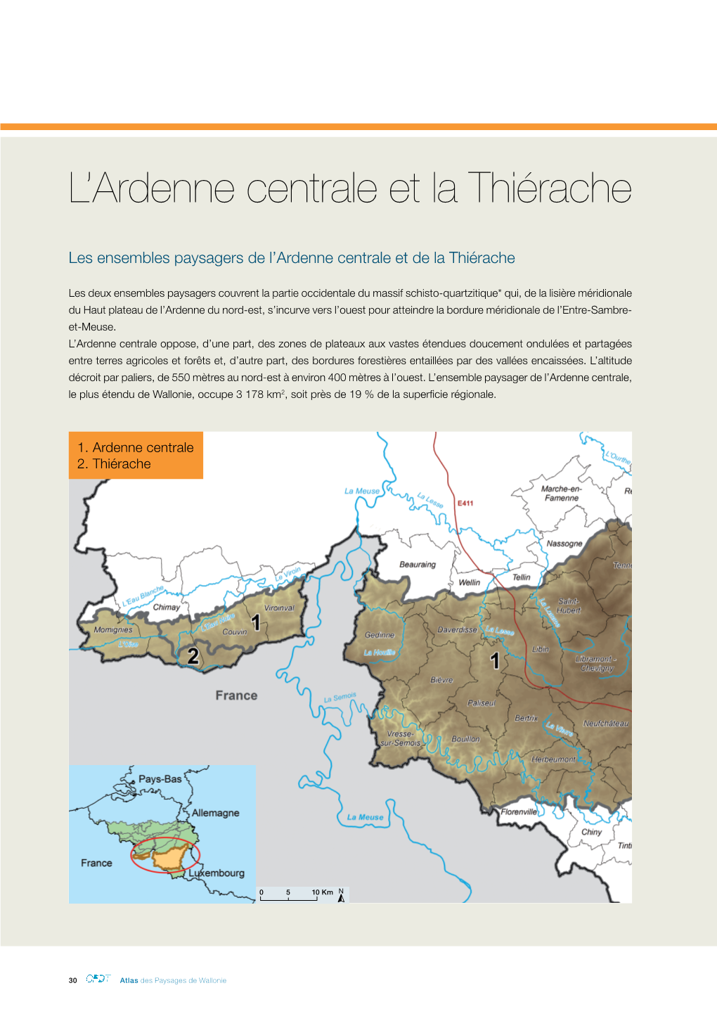 L'ardenne Centrale Et La Thiérache 31 Les Différents Périmètres De L’Ardenne