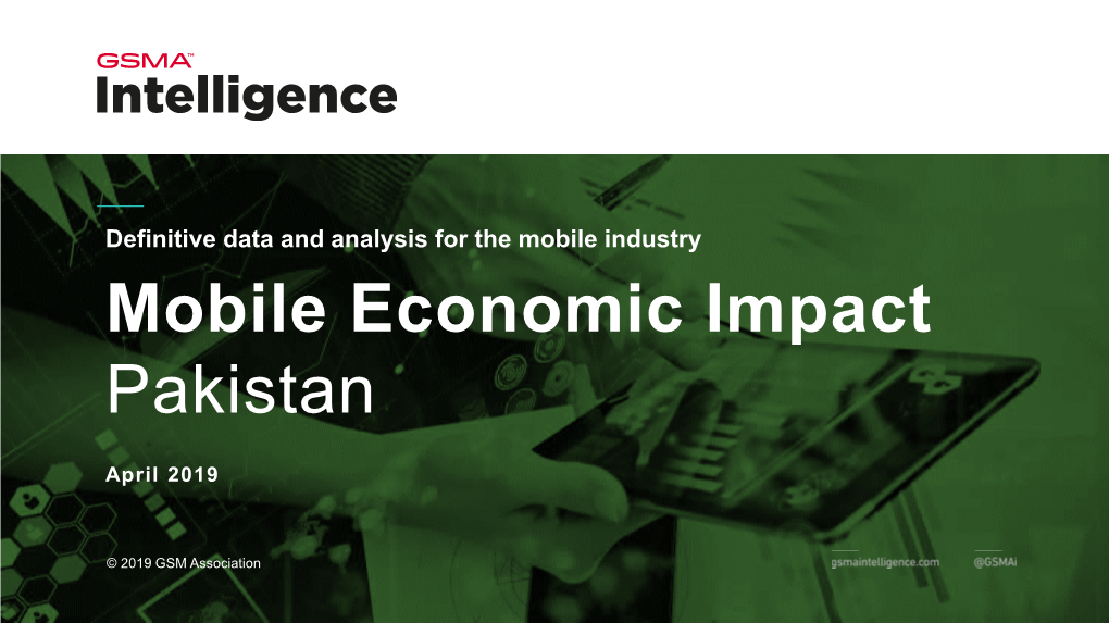 Mobile Economic Impact Pakistan