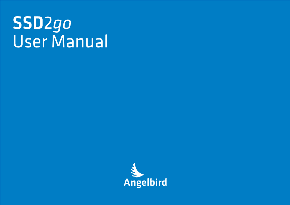 Ssd2go User Manual