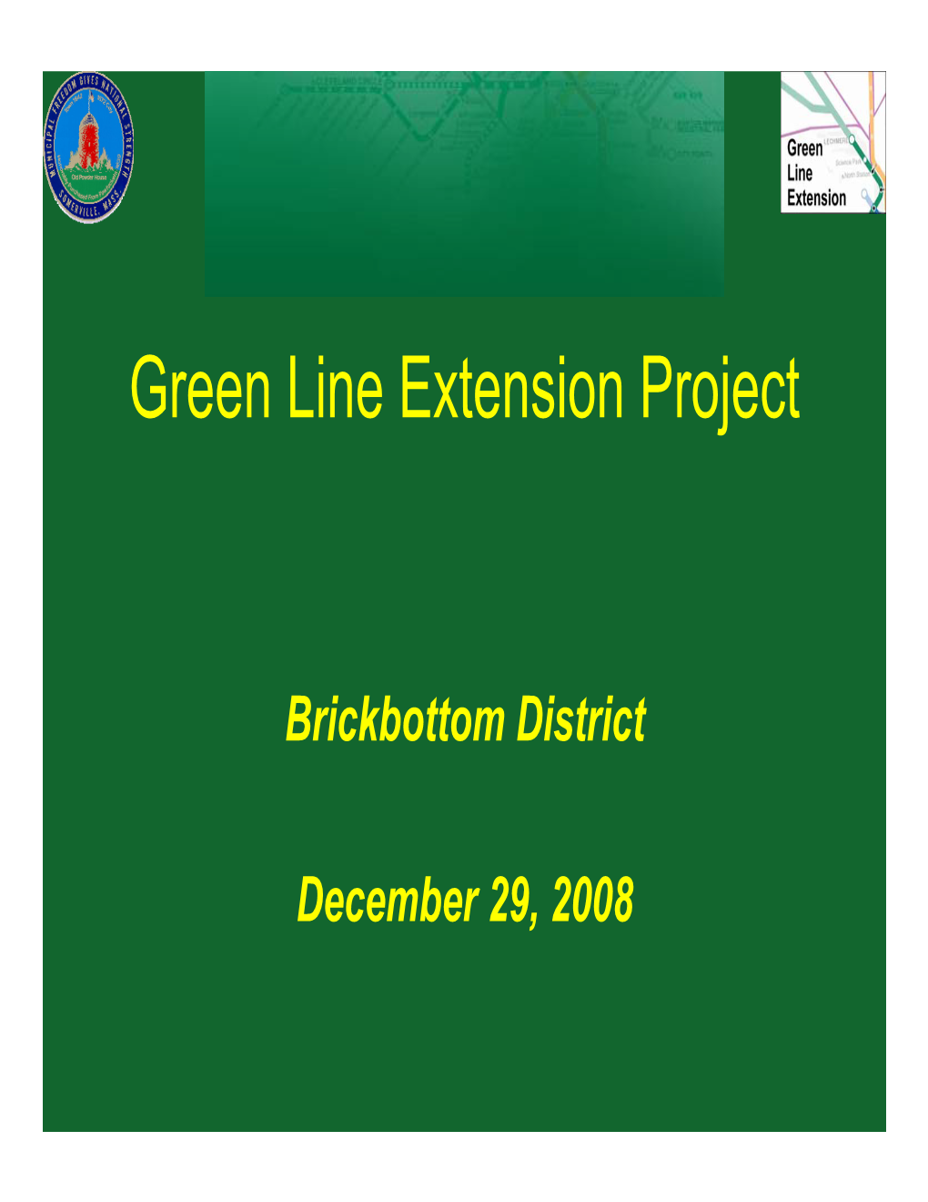Green Line Extension Project