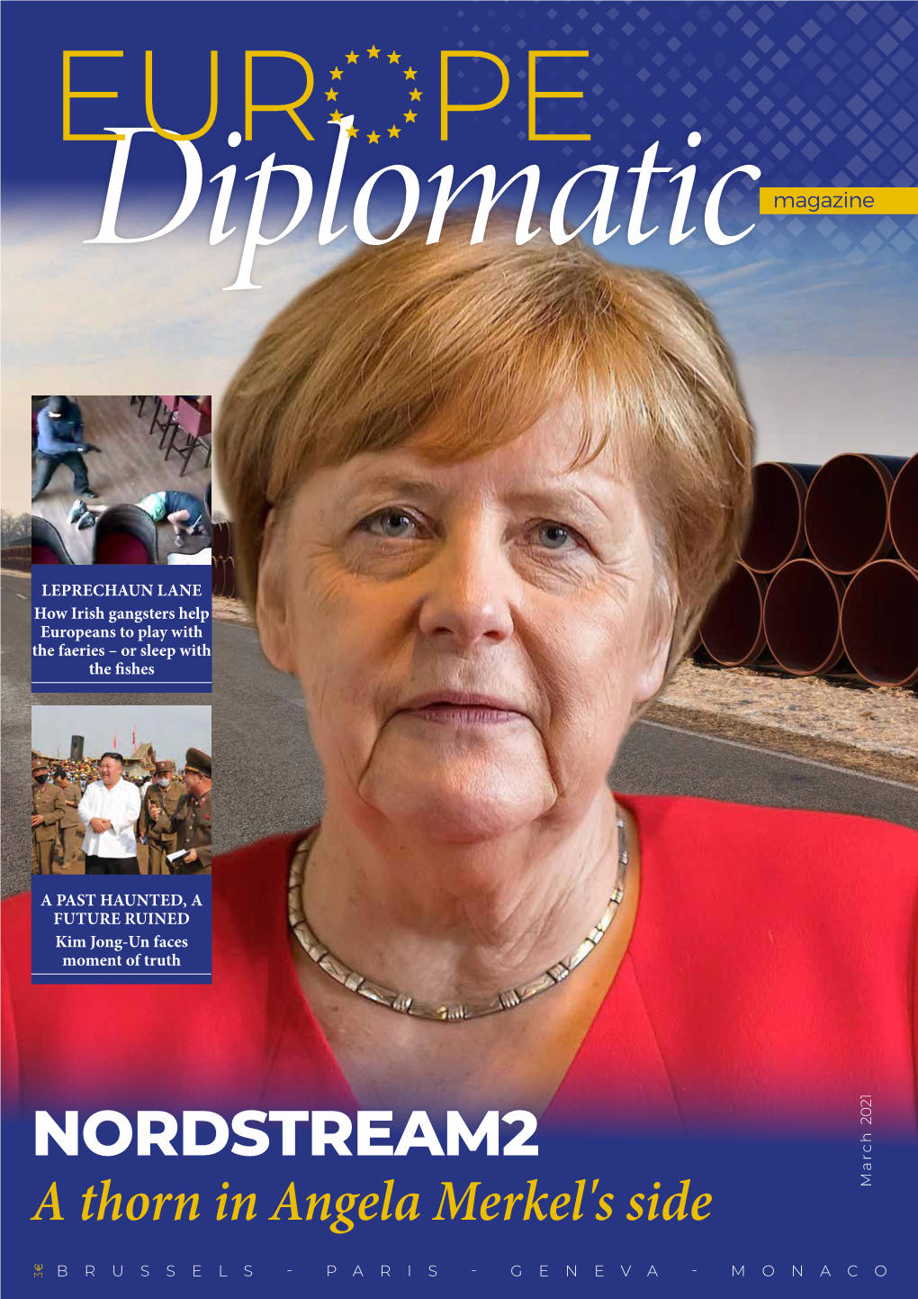 NORDSTREAM2 a Thorn in Angela Merkel's Side 2021 March E