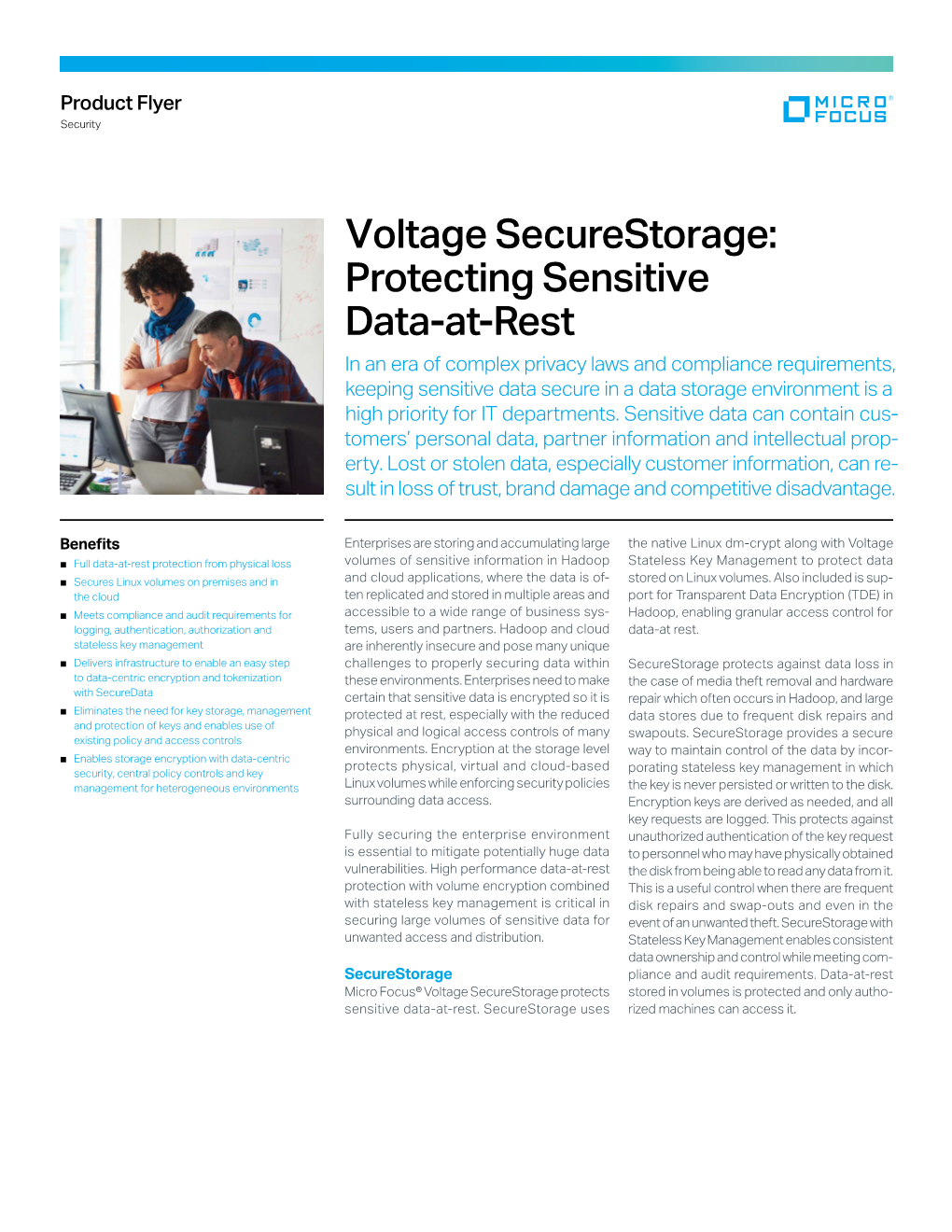 Voltage Securestorage: Protecting Sensitive Data-At-Rest