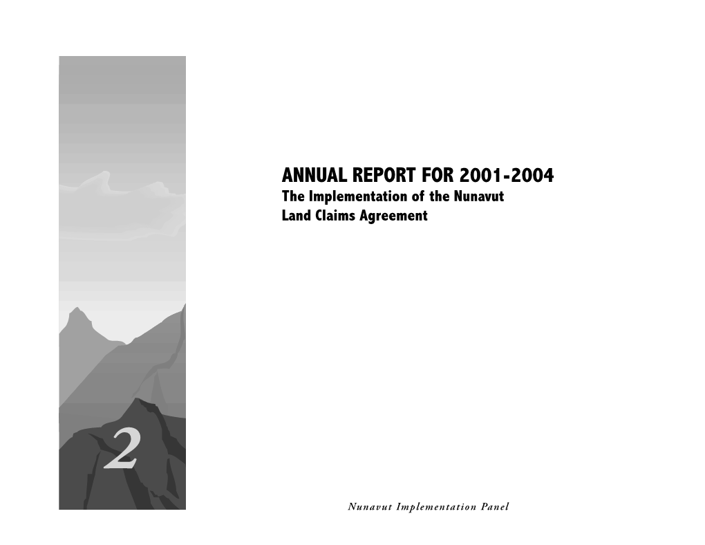 The Implementation of the Nunavut Land Claims Agreement