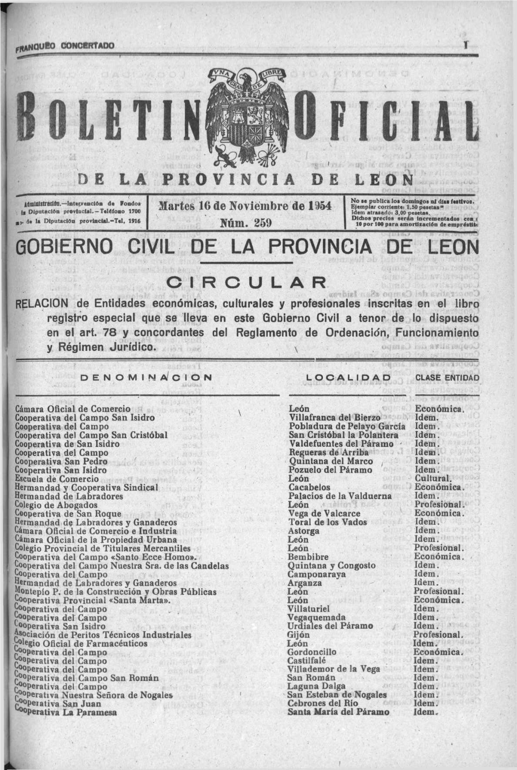 Gobierno Civil De La Provincia De Leon