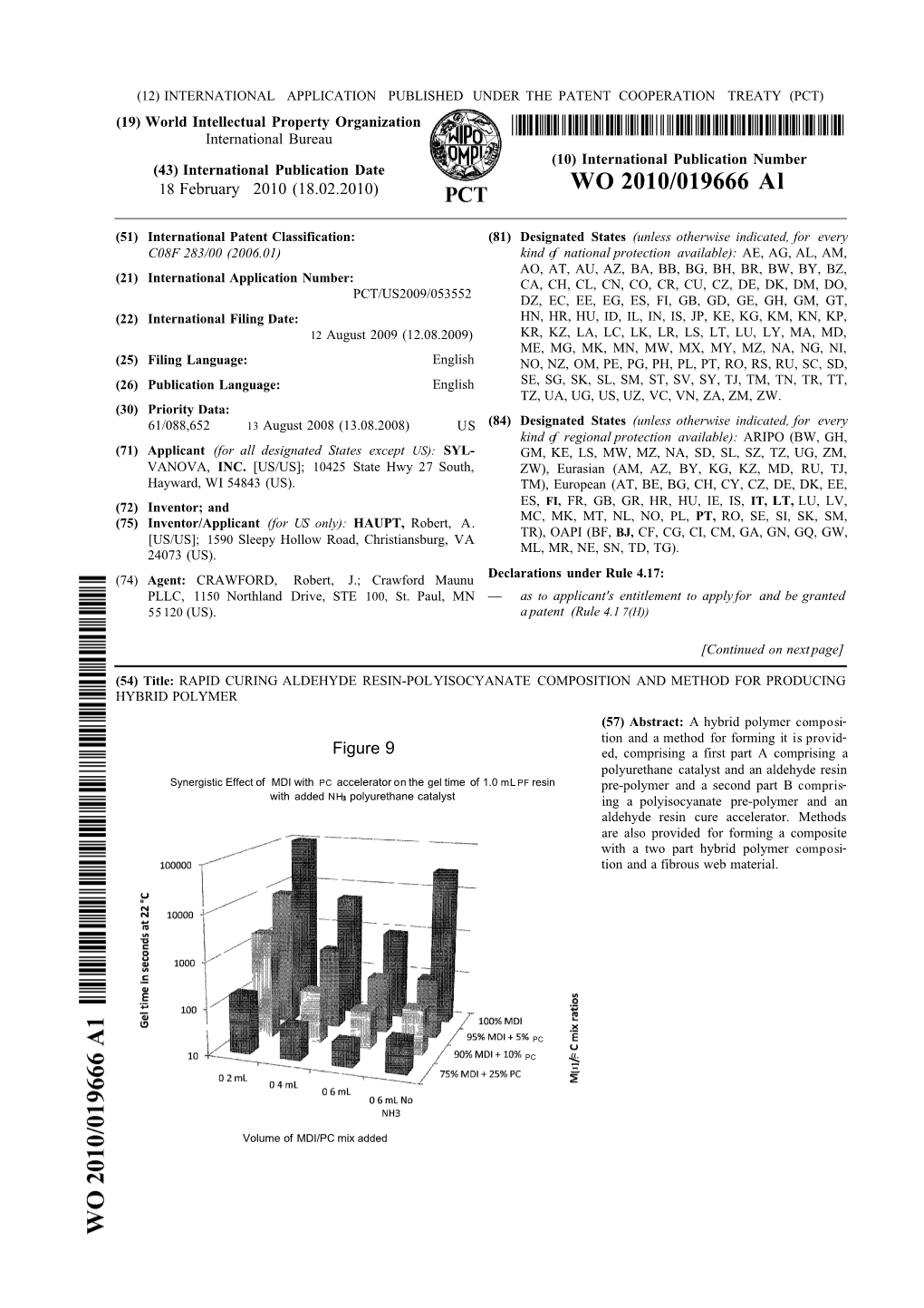 WO 2010/019666 Al