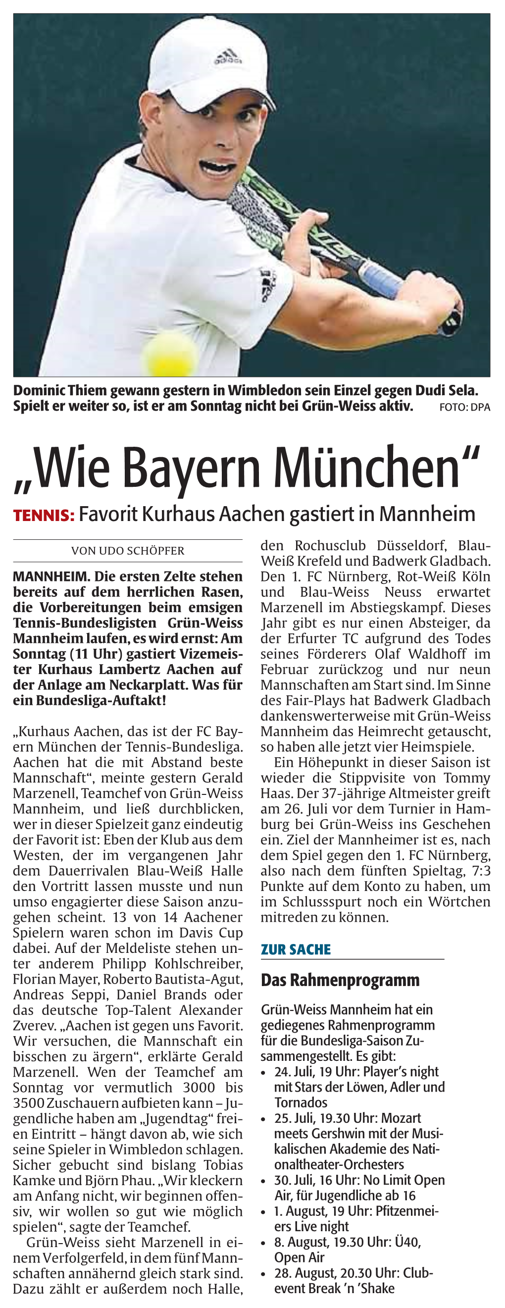 “ „Wie Bayern München“