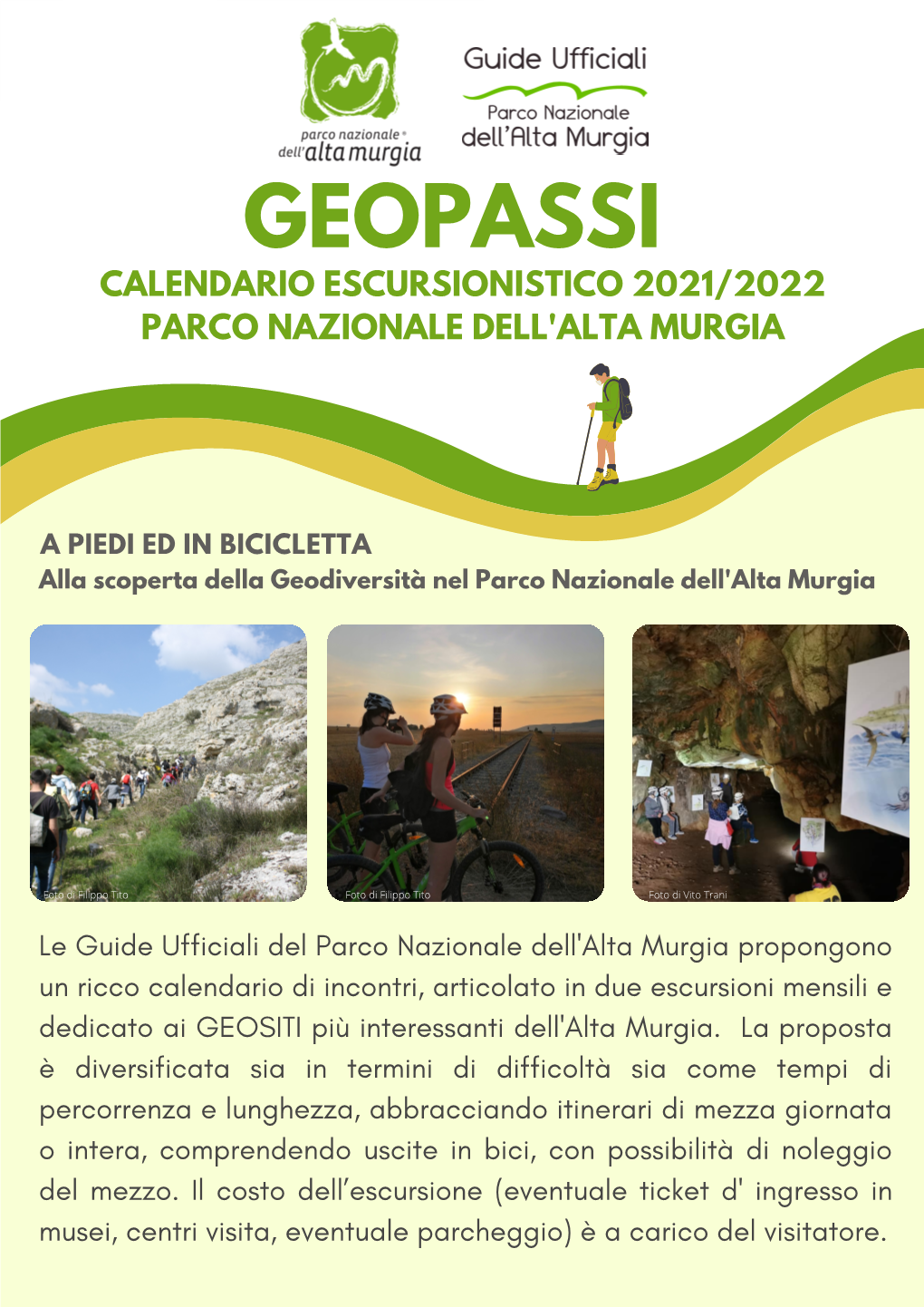 Calendario Geopassi 2021/22