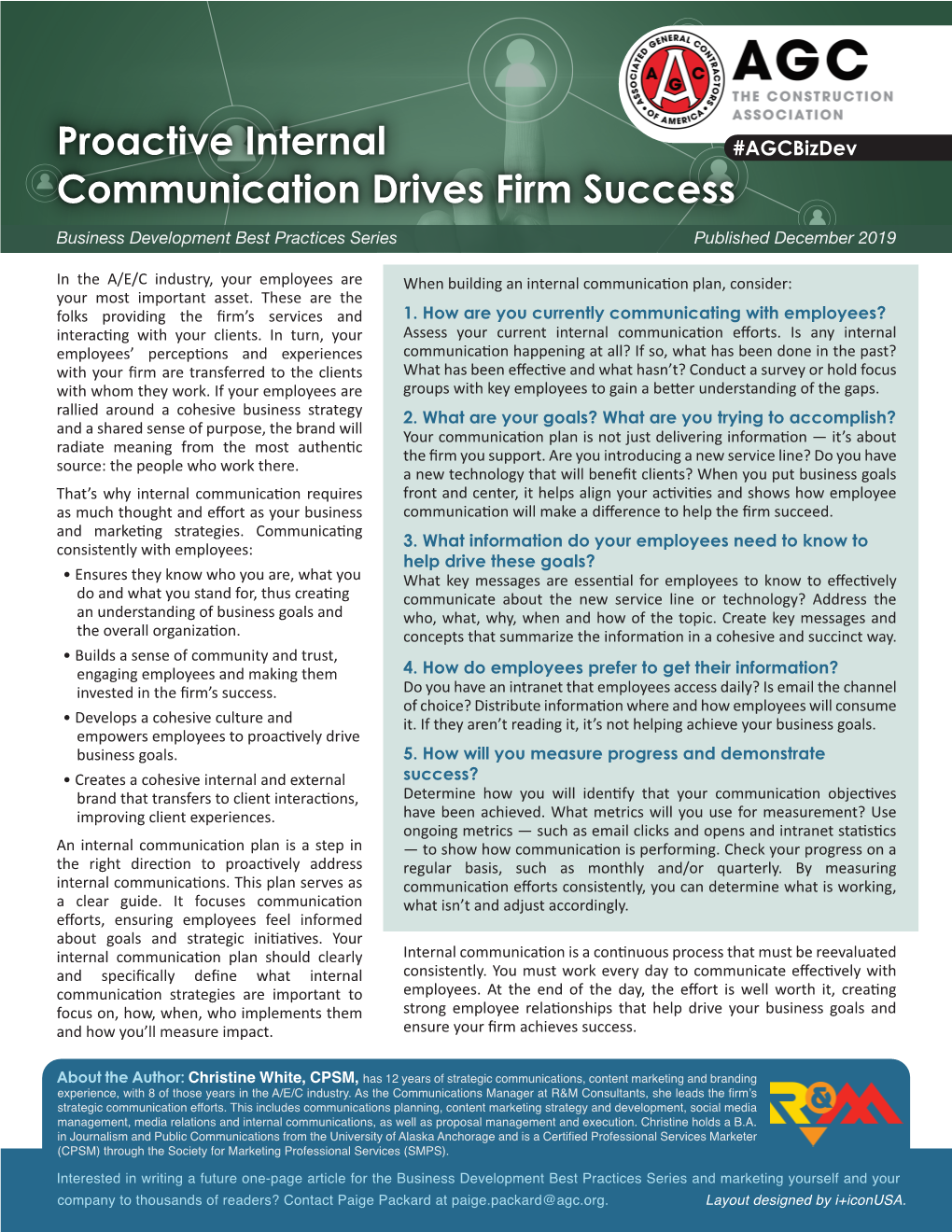 Proactive Internal Communication Drives Firm Success