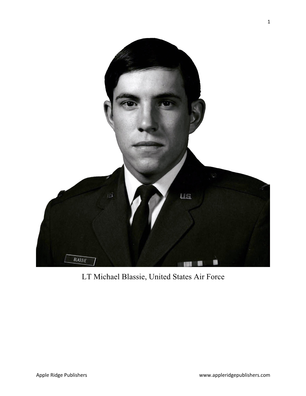 LT Michael Blassie, United States Air Force