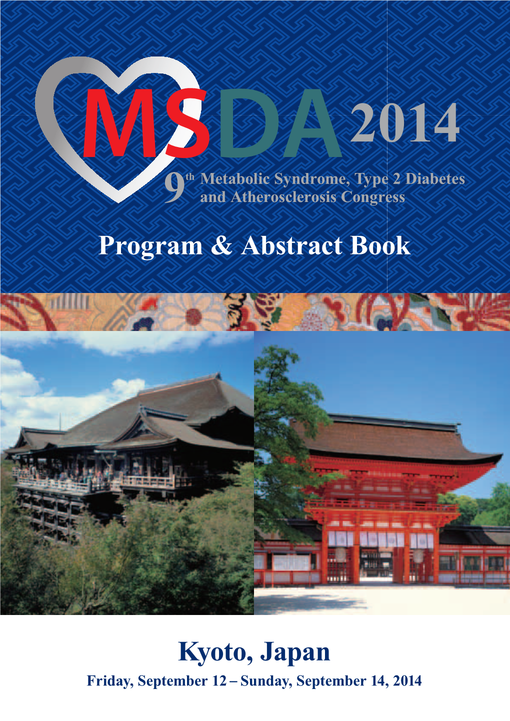 Kyoto, Japan Program & Abstract Book