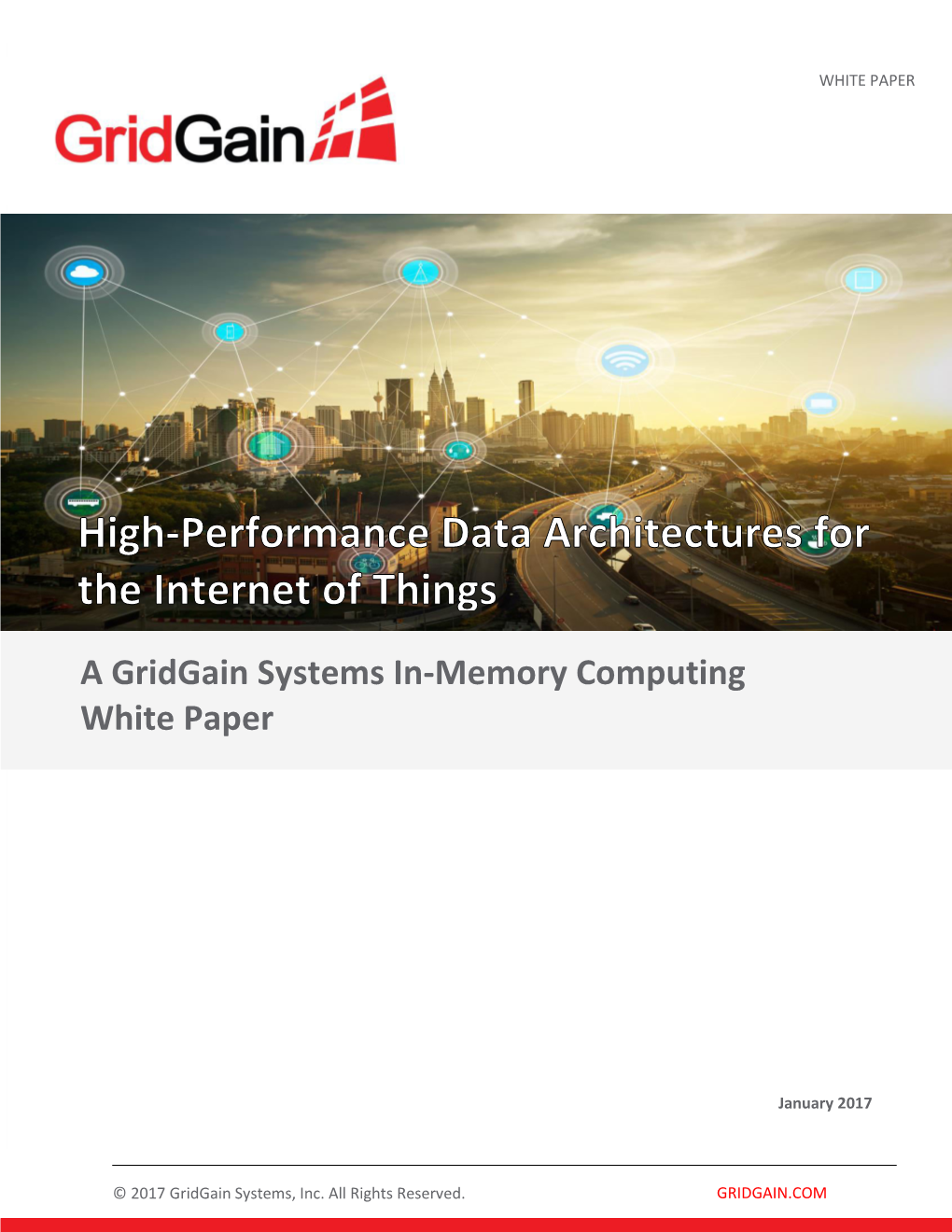 A Gridgain Systems In-Memory Computing White Paper