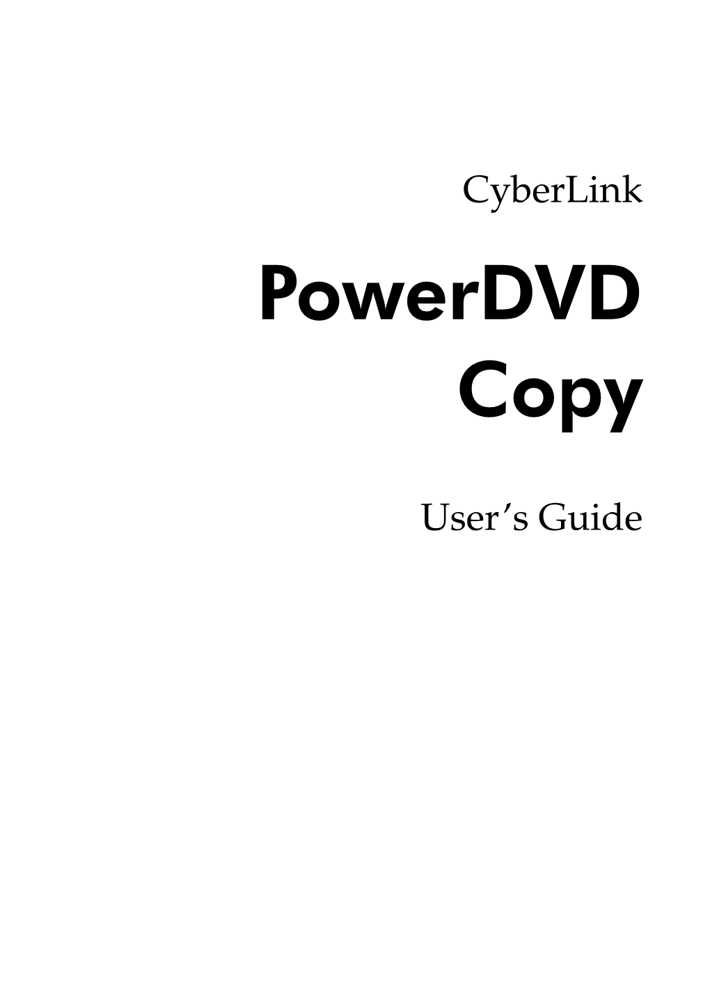 Cyberlink Powerdvd Copy