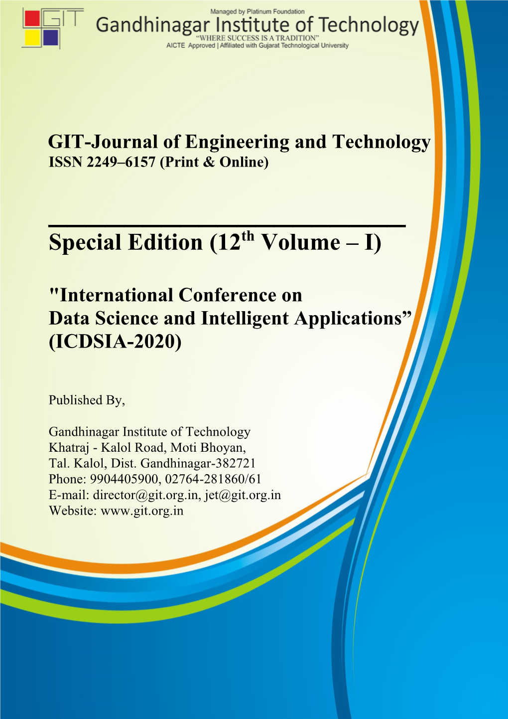 JET-Journal of Engineering and Technology (Special Edition