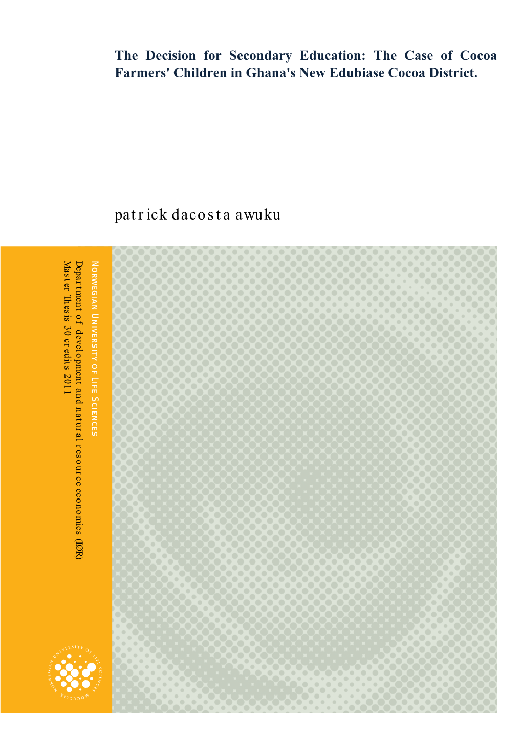 Patrick Dacosta Awuku