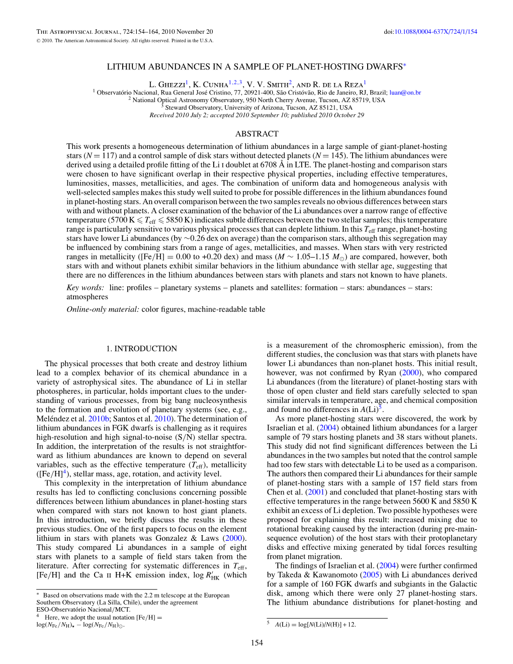 Lithium Abundances in a Sample of Planet-Hosting Dwarfs∗