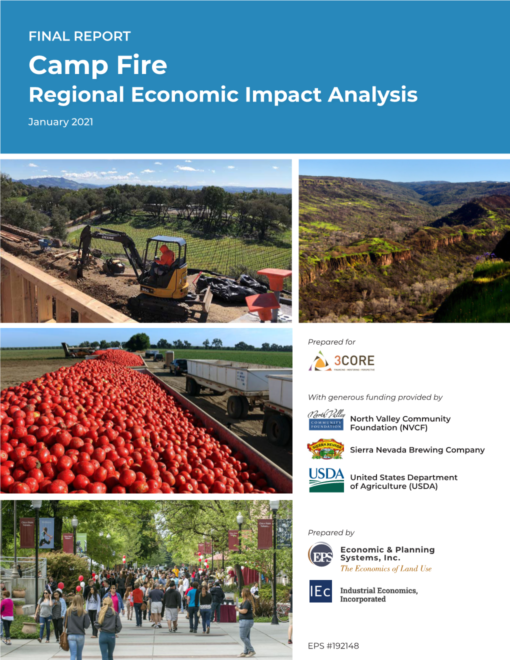 Camp Fire Regional Economic Impact Analysis