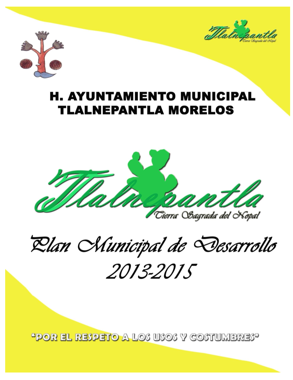 Plan Municipal De Desarrollo 2013-2015