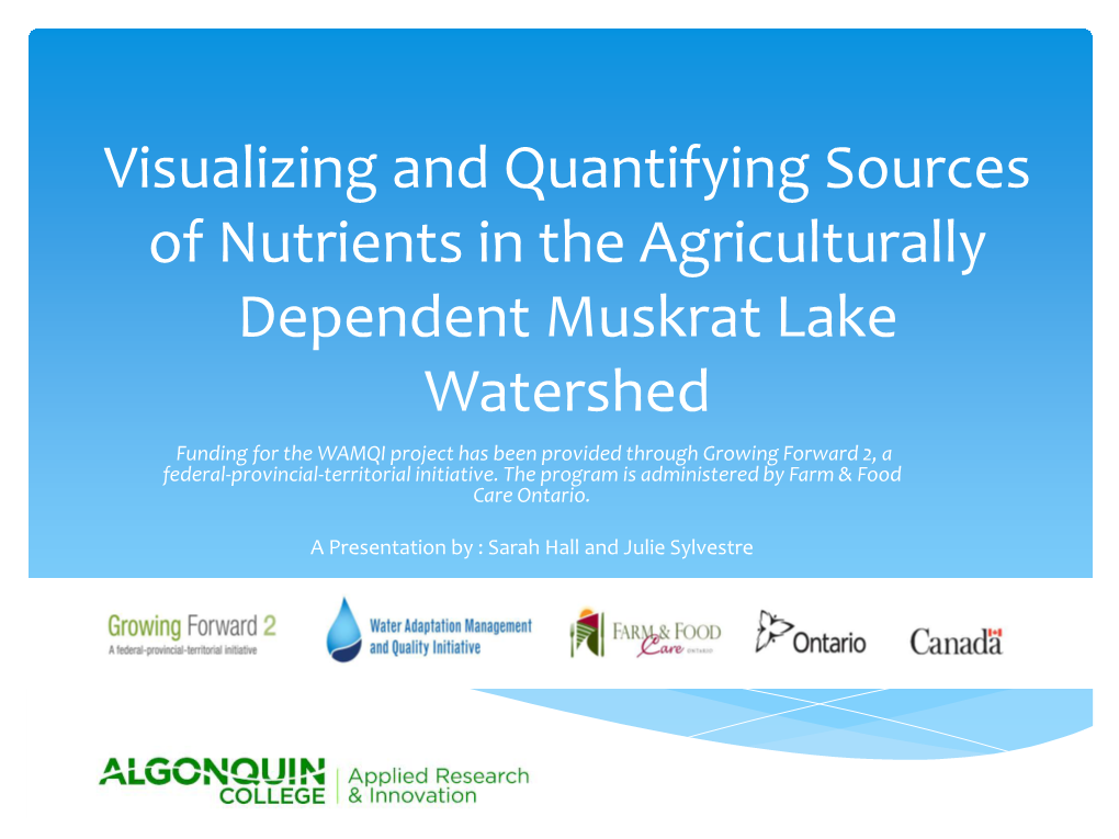 Muskrat Lake Association