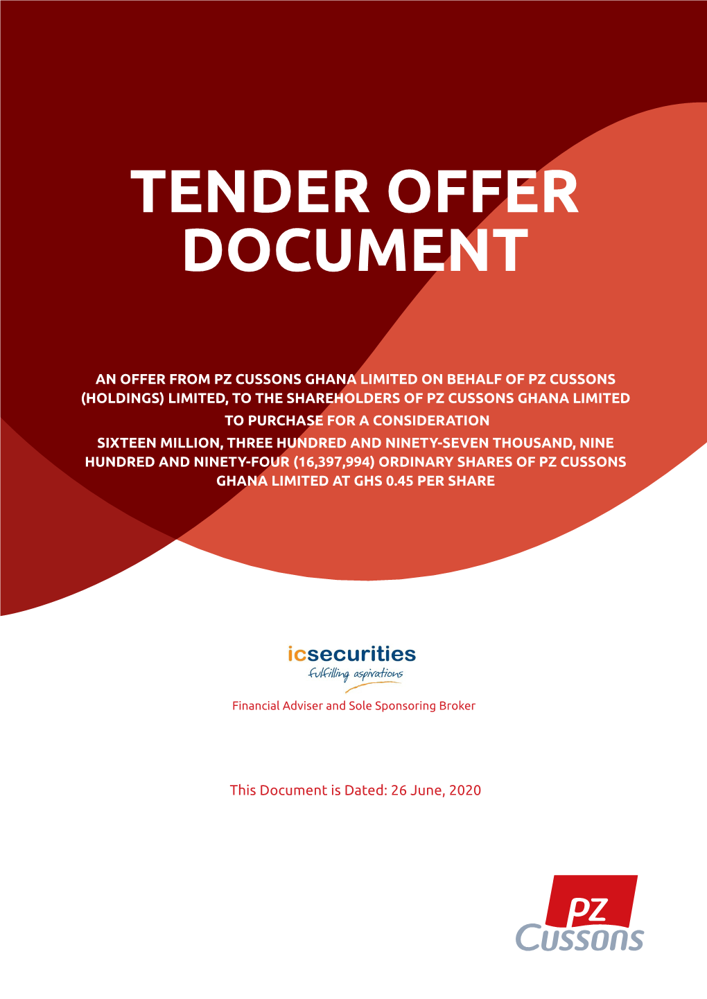 Tender Offer Document