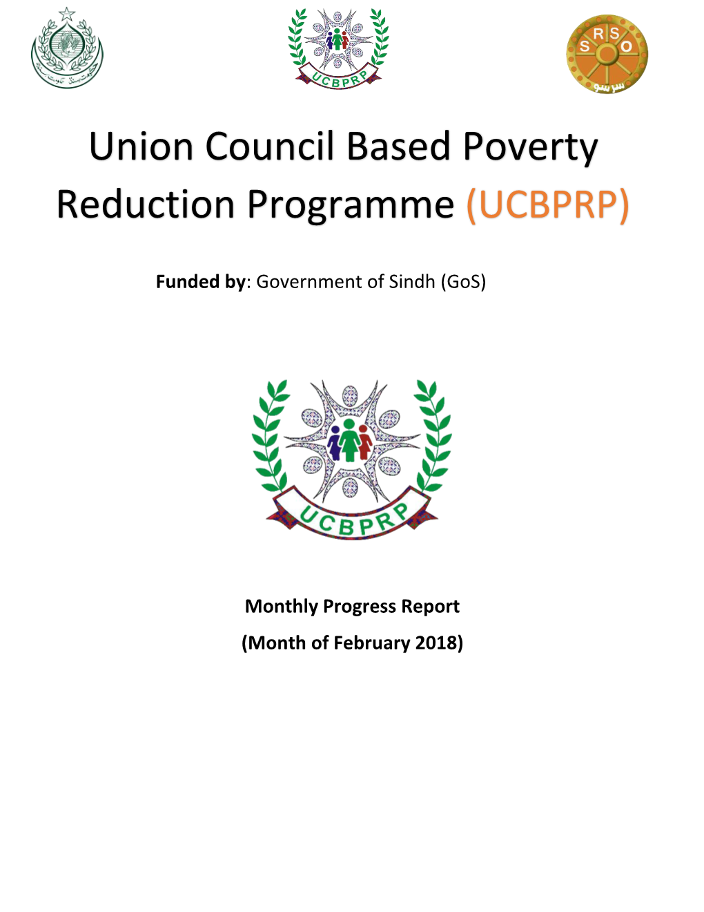 Union Council Based Poverty Reduction Programme (UCBPRP)