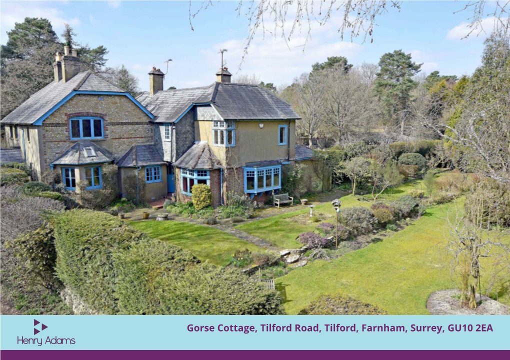 Gorse Cottage, Tilford Road, Tilford, Farnham, Surrey, GU10 2EA