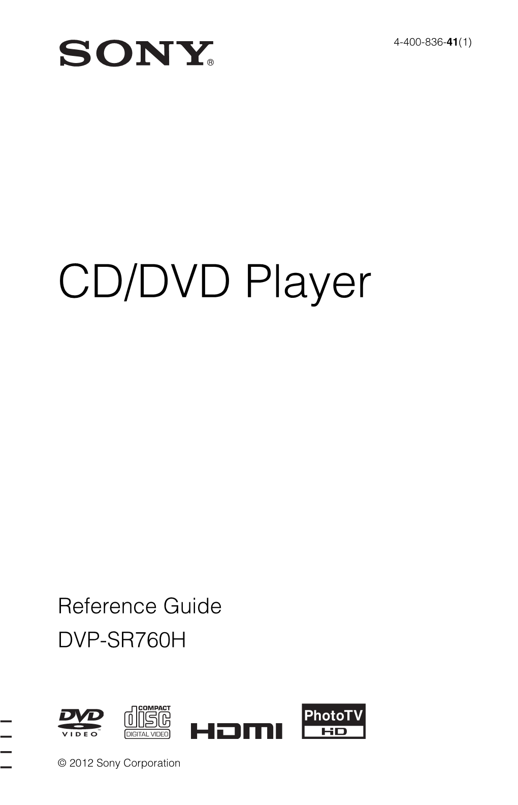 CD/DVD Player