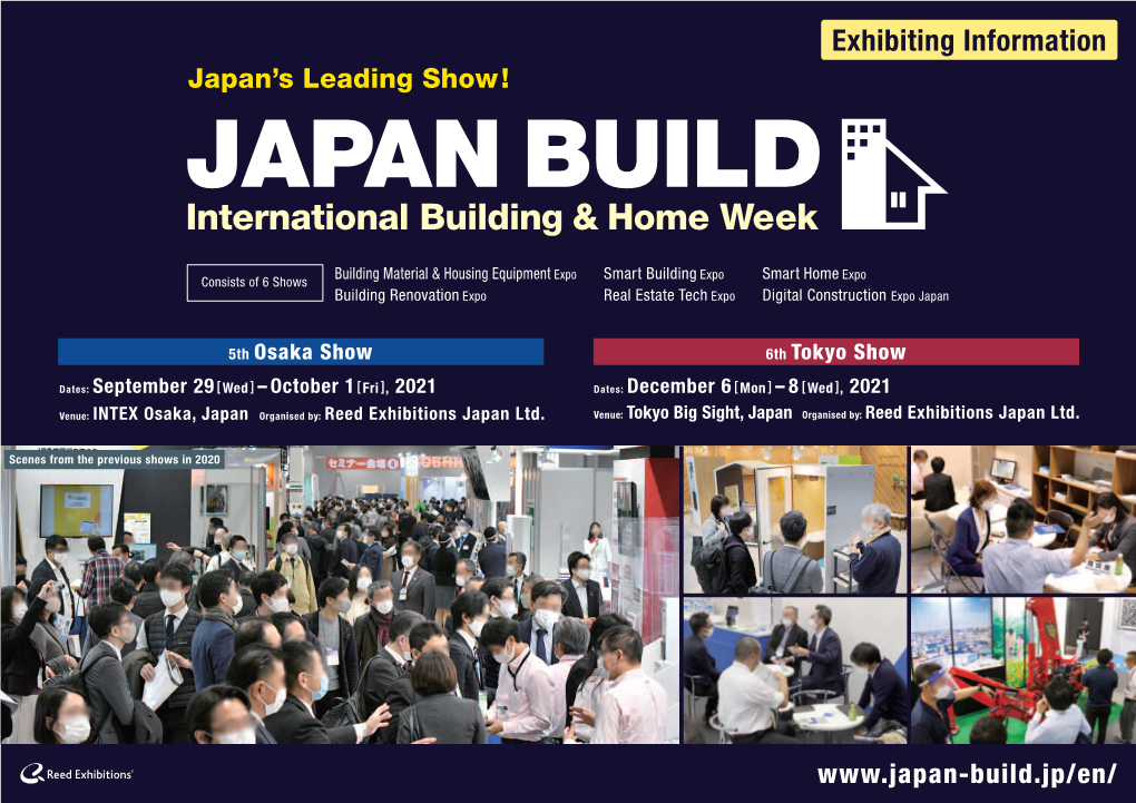 Exhibiting Information Japan’S Leading Show!