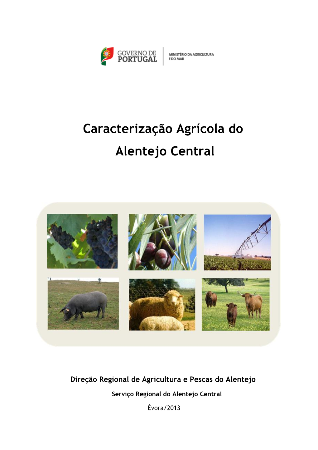 Caracterização Agrícola Do Alentejo Central