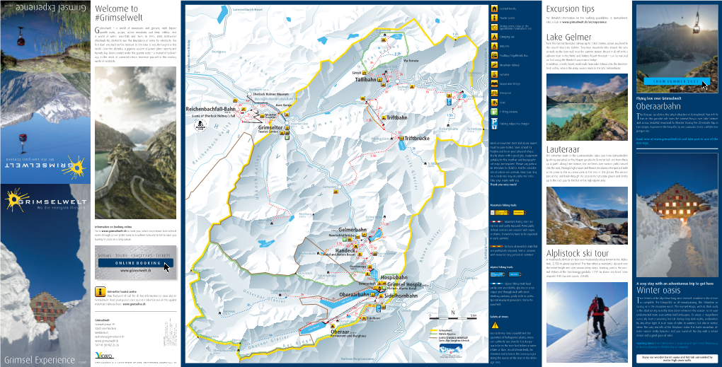 Grimsel Hospiz Over Lake Grimsel V 2.5H Triftbahn T Y 1.5H Innertkirchen E N Parking Subject to Charges and Across Beautiful Moorland to Oberaar